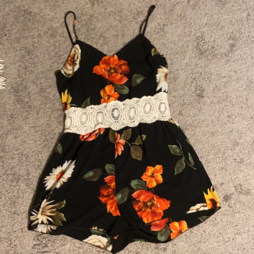 Floral romper